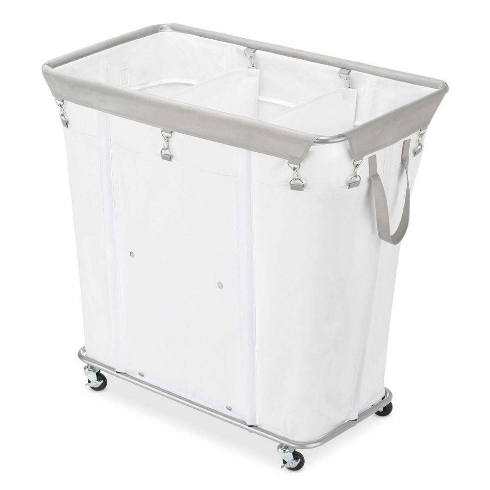 Whitmor 3 Section Commercial Sorter - White