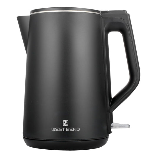 West Bend 1.5-Liter Cordless Serving Electric Kettle with Auto Shut Off - Black