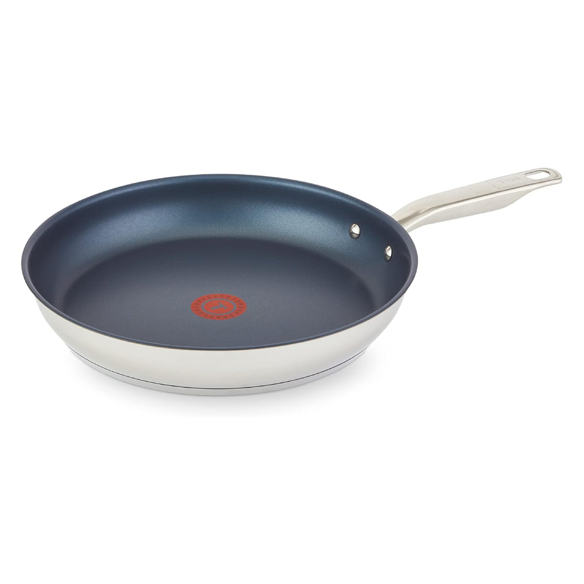 Sartén de acero inoxidable T-fal Platinum de 12" - Plateada