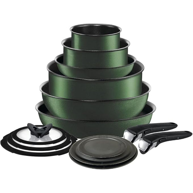 T-FAL Armalar Forest 9点セット T-fal Ingenio Expertise Non-Stick Cookware (Set of 14) - Forest