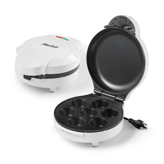 Starfrit 20" Electric 7 Mini Cupcake Maker - White