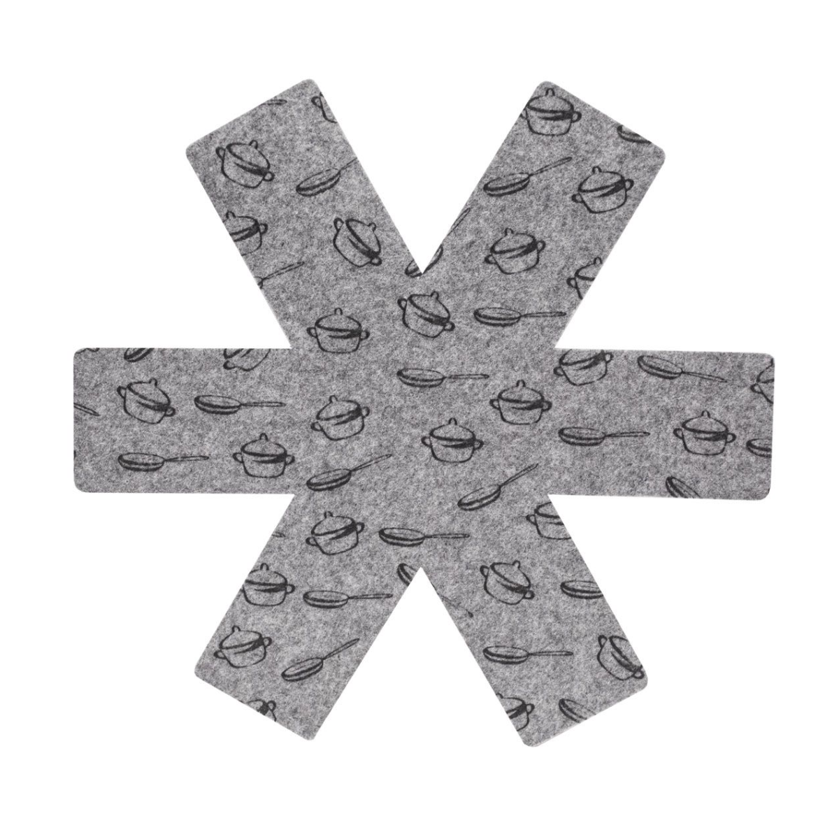 Starfrit Gourmet 15" Pan and Pot Protectors (Set of 3) - Gray