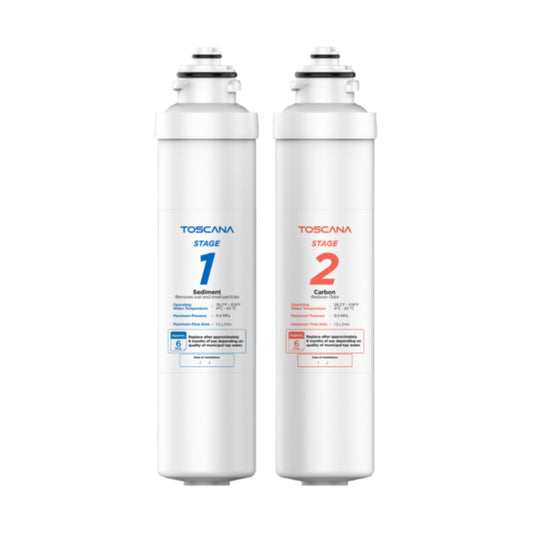 Toscana Stage 1,2 PP Fibre and Pre-Active Water Filters