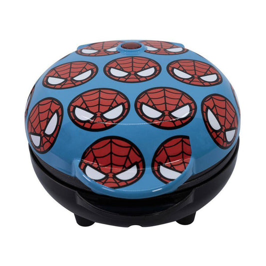 Minimáquina para hacer waffles con diseño de Spider-Man de Marvel WM3/MVC/SMC, multicolor