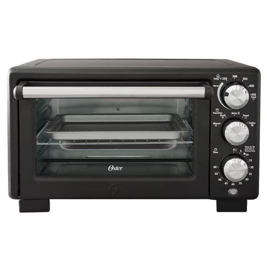 Oster 17L Toaster Oven with Air Fryer - Black