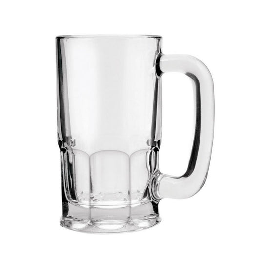 Anchor Hocking Beer Glass Wagon Mug (6-Piece) - Clear