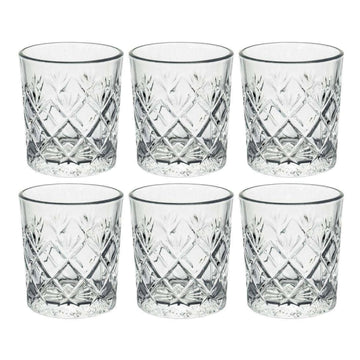 Koopman 7.78 oz Glass Tumbler Set of 6 - Clear