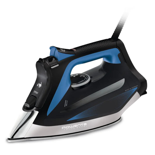 Rowenta DW5360 Focus Excel Iron with Steam Boost - Black/Blue