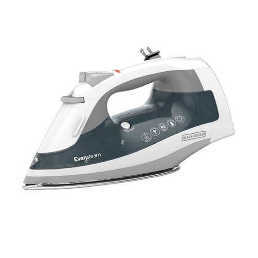 BLACK+DECKER ICR19GS 120-Volt One Step Steam Iron with Automatic Shut-Off - Gray