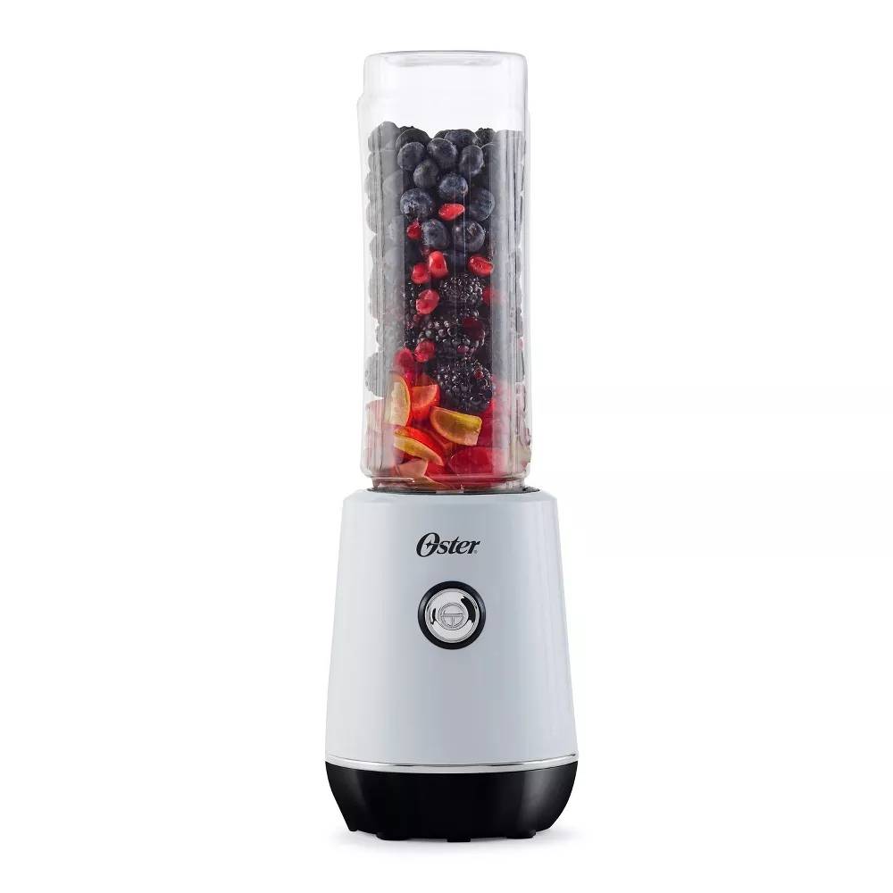 Oster 2126144 500-watt My Blend plus Personal Blender and Smoothie Maker with Blend N Go Cup - White