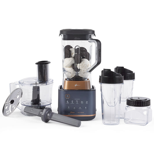 OsterÂ® XL Professional Kitchen System with Tamper Tool, Food Processor, and 2 Blend-n-Go Cups, and Mini Jar