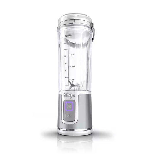 Ninja Blast BC151WH 18 oz Blast Cordless Portable Blender with Leak-Proof Lid - White