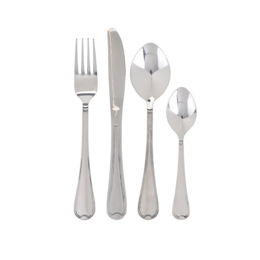 Koopman Classic Cutlery 16-Piece Set, Silver