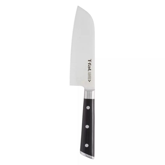 T-fal K2820664 7" Santoku Knife - Black/Stainless Steel