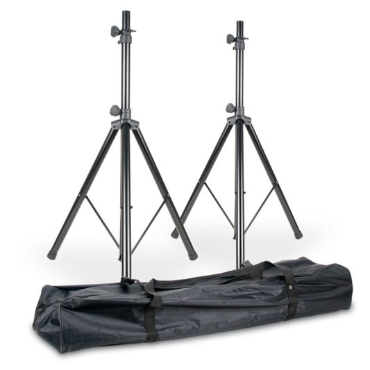 ADJ Speaker Stands with Carry Bag (Set of 2) - Black