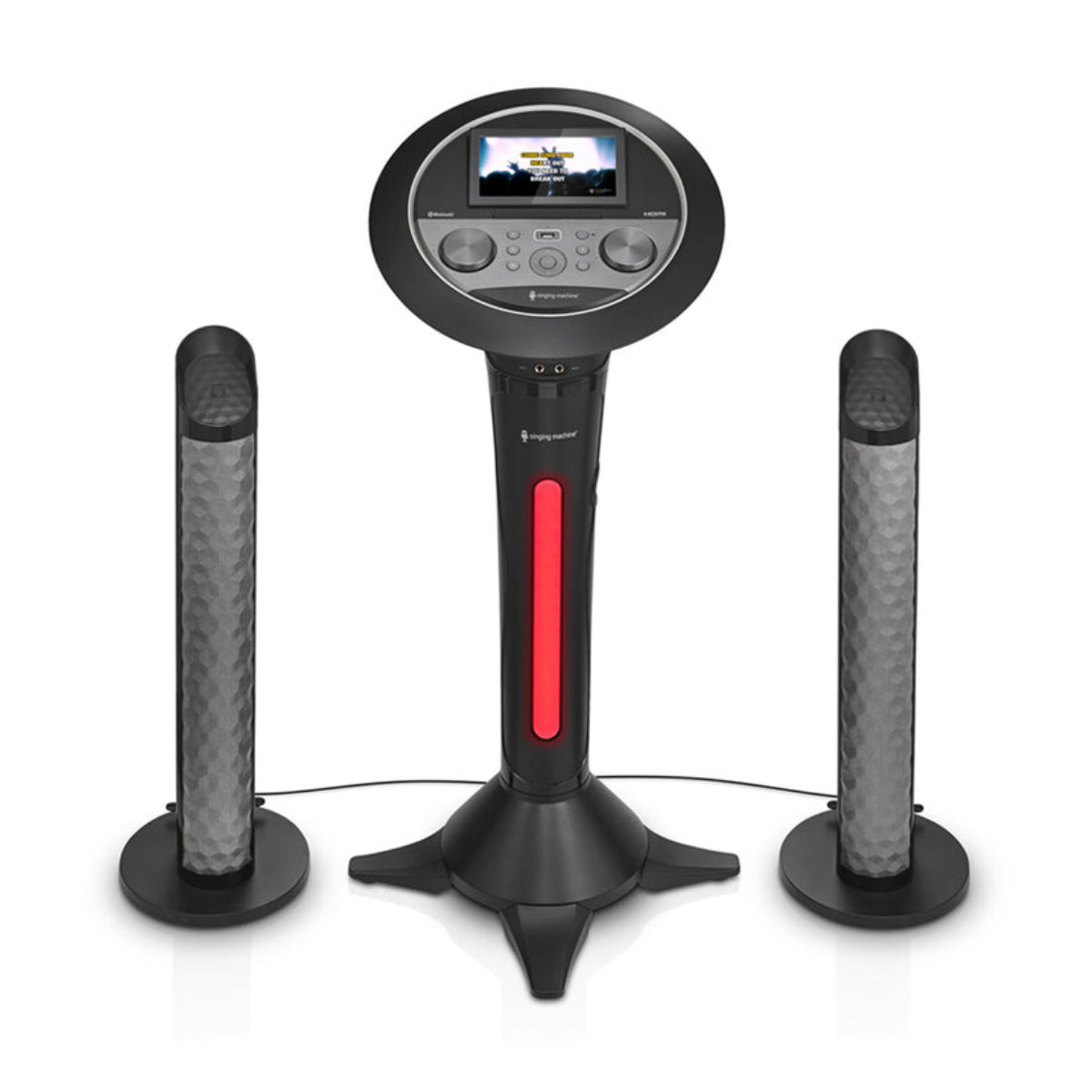 Sistema de karaoke con Wi-Fi premium Singing Machine ISM1090, color negro