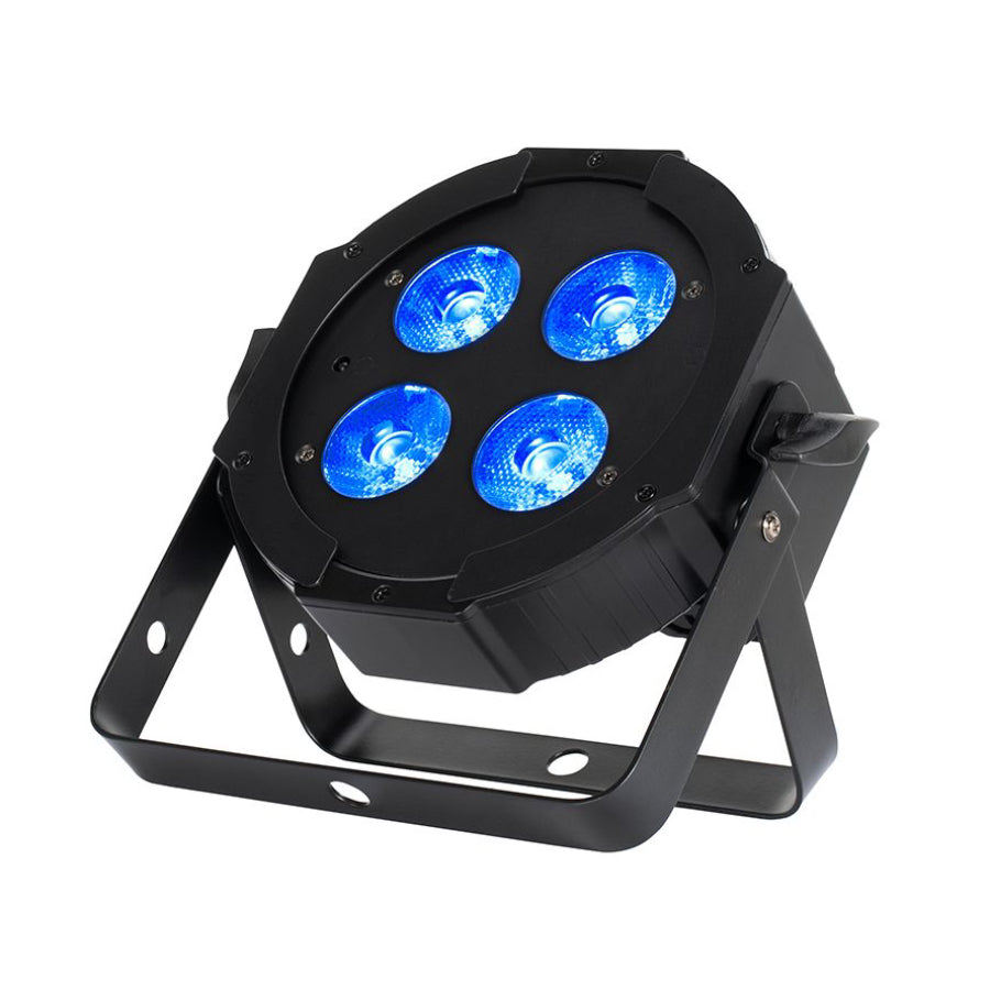 American DJ MEG420 Eliminator Lightning Mega Hex L Par RGBLA+UV LED Wash Light - Black