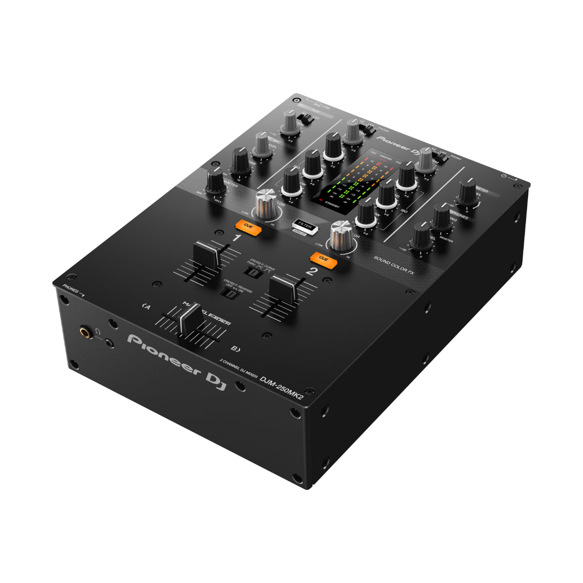 Pioneer DJ DJM-250MK2 2-Channel DJ Mixer - Black