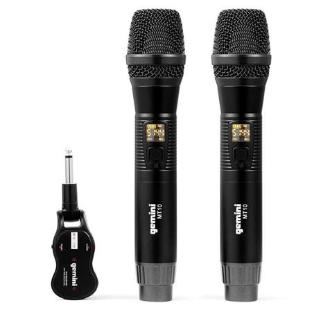 Gemini GMU-M200 UHF Dual Wireless Microphone