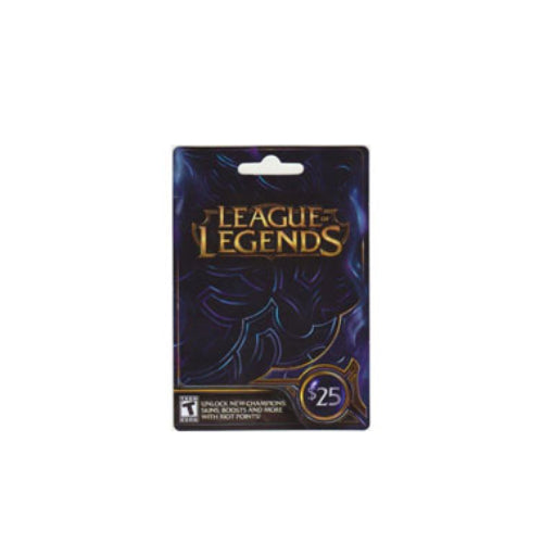 Tarjeta de juego de Riot League of Legends: 25 dólares