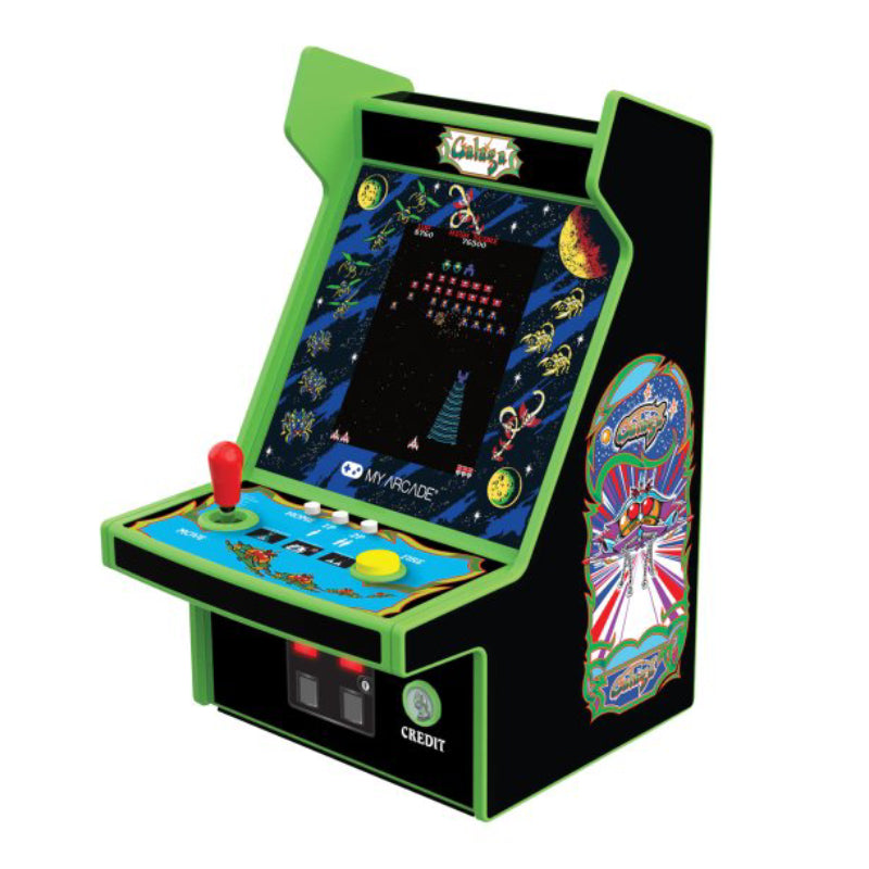 My Arcade Micro Player Pro Galaga - Verde/Negro