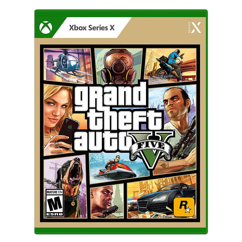 Grand Theft Auto V Edición estándar para Xbox Series X