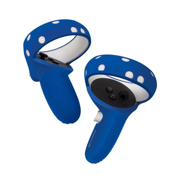 Hyperkin GelShell Silicone Skins Controllers for Oculus Quest 2 Touch Controllers - Blue