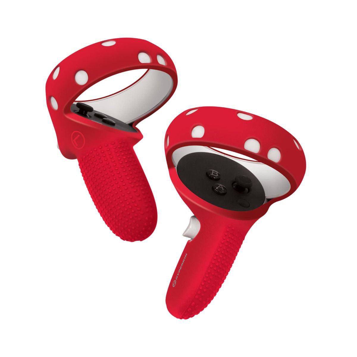 Hyperkin GelShell Silicone Skins Controllers for Oculus Quest 2 Touch Controllers - Red