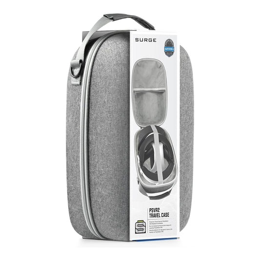 Surge Protective Travel Case for PlayStation/VR2 Headset & Controllers - Gray