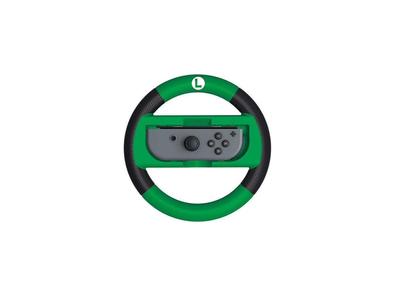 HORI Mario Kart 8 Deluxe Wheel for Nintendo Switch (Luigi Edition) - Green/Black