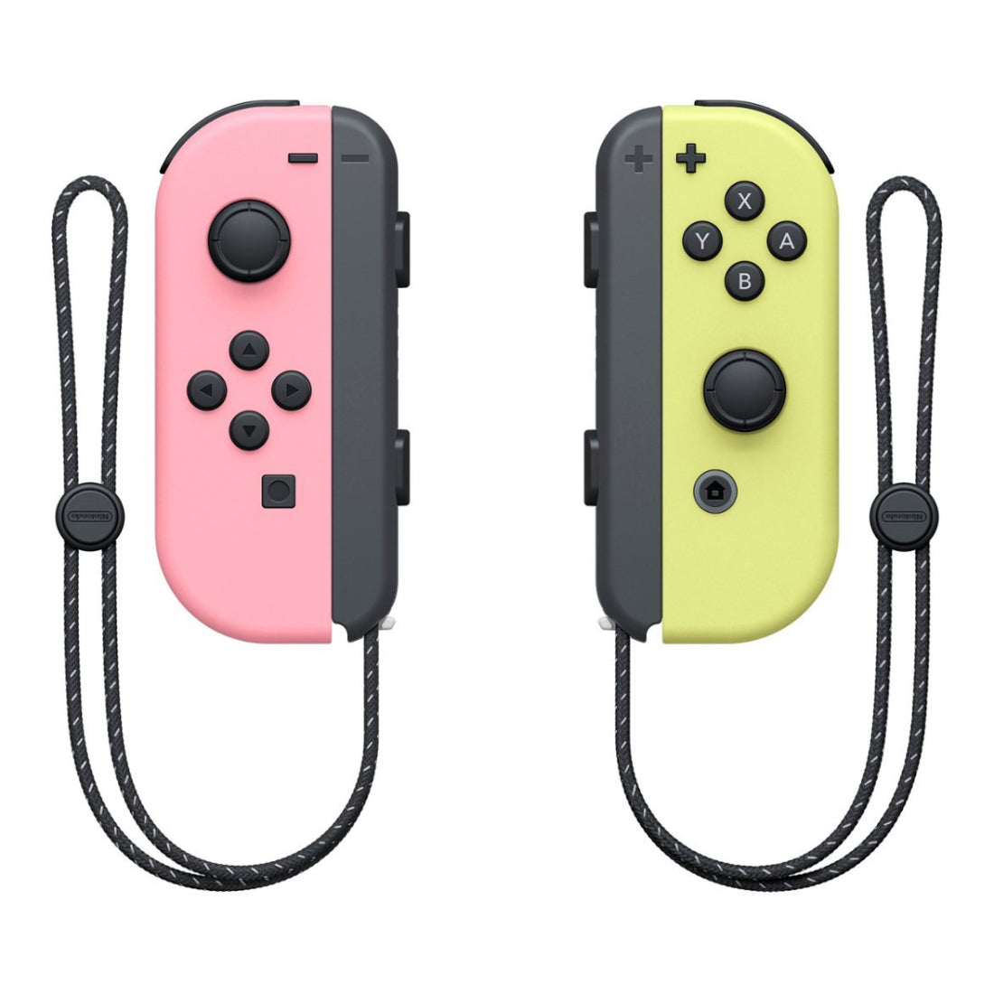 Mandos inalámbricos Joy-Con (izq./der.) de Nintendo Switch: rosa pastel/amarillo pastel