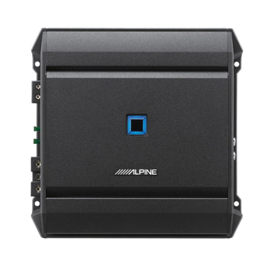 Alpine S2-A60M Class-D Mono Subwoofer Amplifier - Black