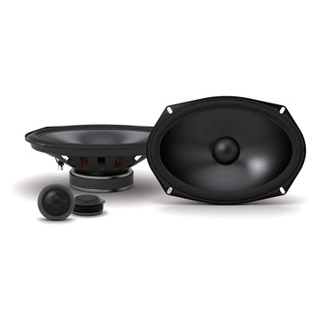 Parlante bidireccional ALPINE S-S69C de 6" x 9" (par), color negro
