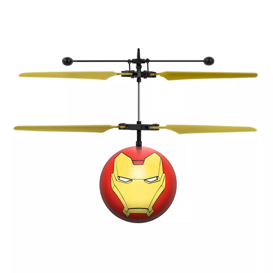 Helicóptero con bola ovni IR de Iron Man de Marvel Avengers de World Tech Toys