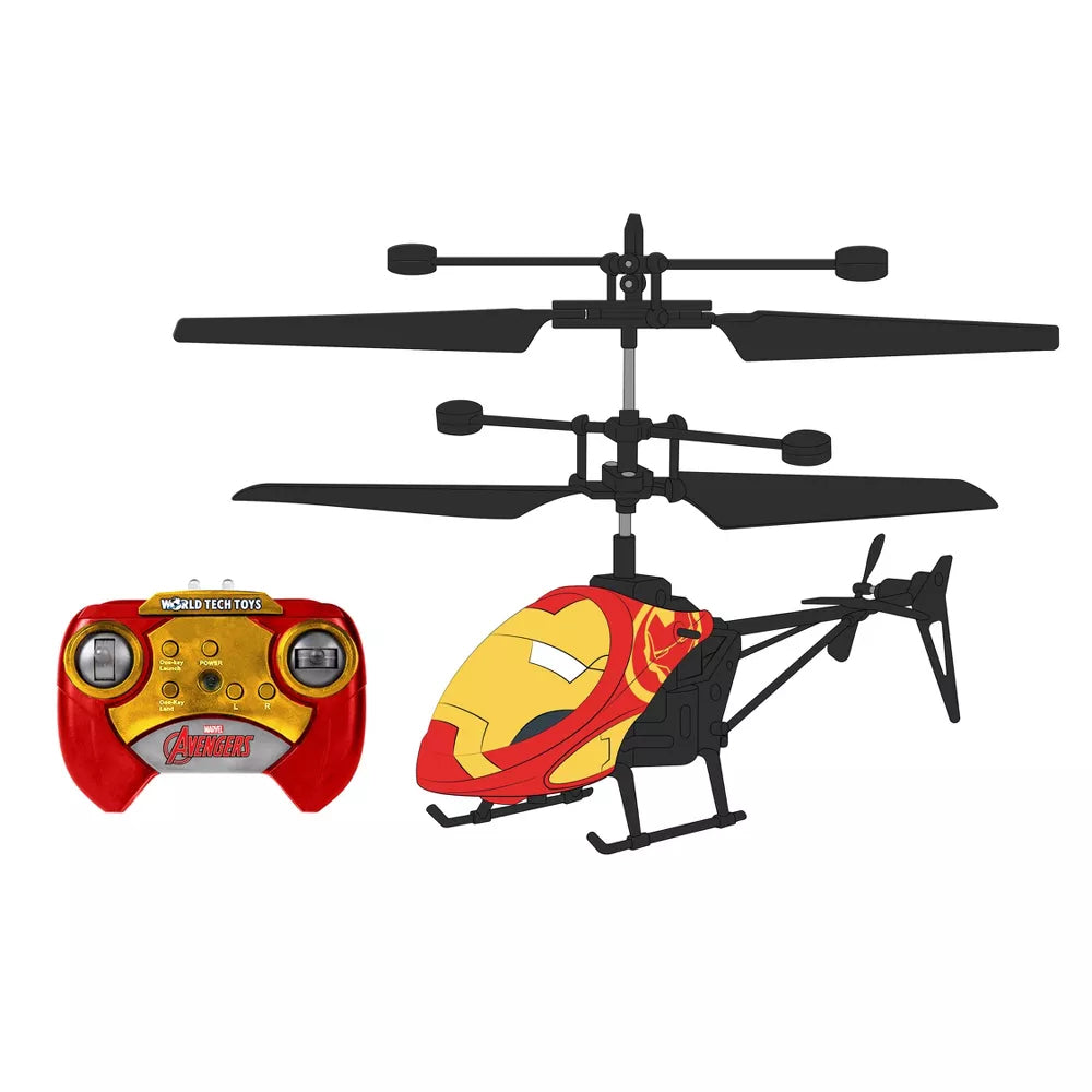 World Tech Toys Marvel Iron Man 2 Channel IR Helicopter