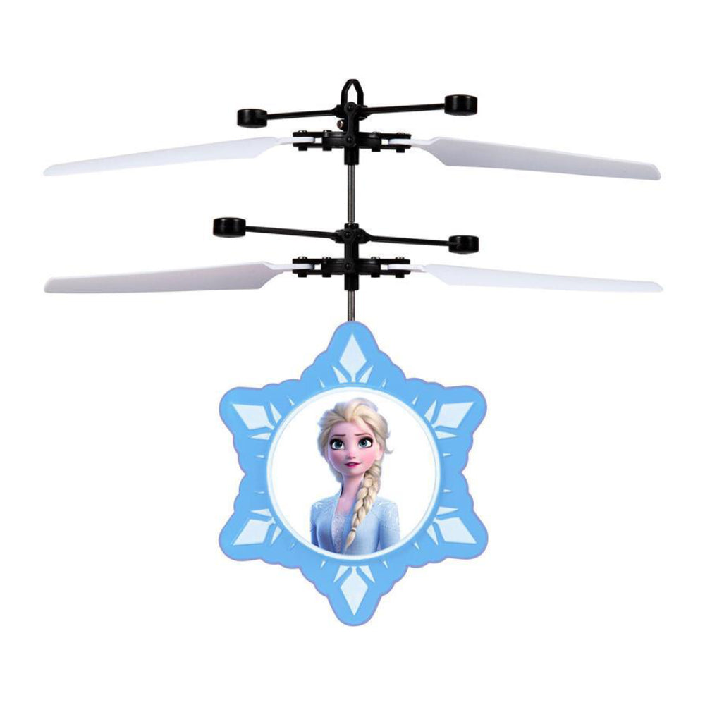 Helicóptero con forma de ovni infrarrojo con sensor de movimiento de Elsa de Disney Frozen