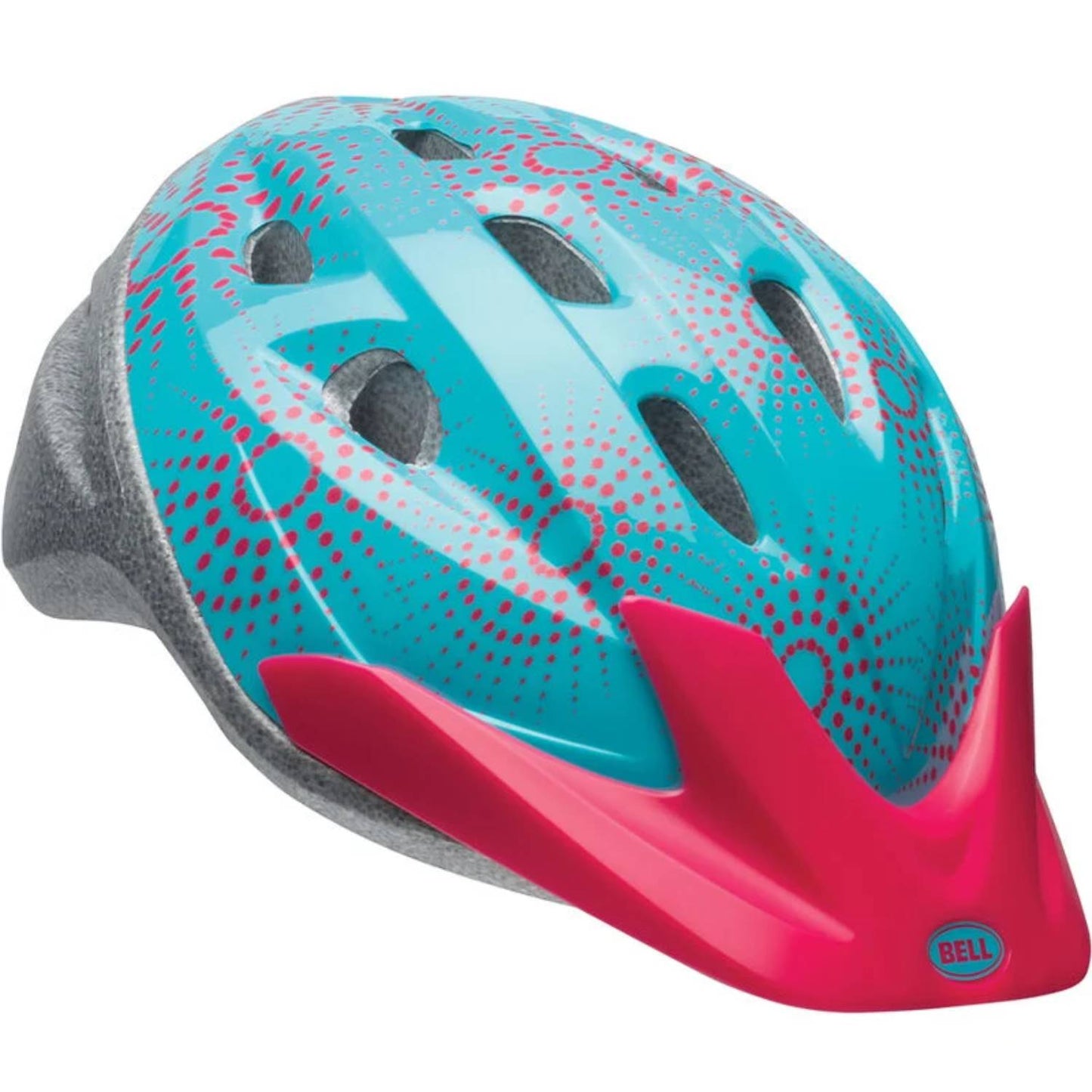 Casco de bicicleta para niños Bell Rally - Azul/Rosa