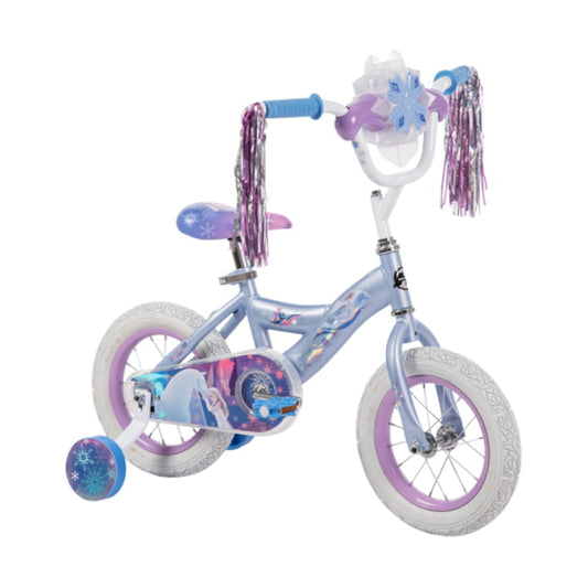 Bicicleta para niñas Huffy Disney Frozen II de 12" - Púrpura