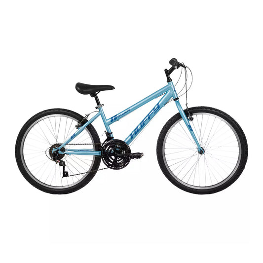 Bicicleta de montaña para niñas Huffy Granite de 24", color azul