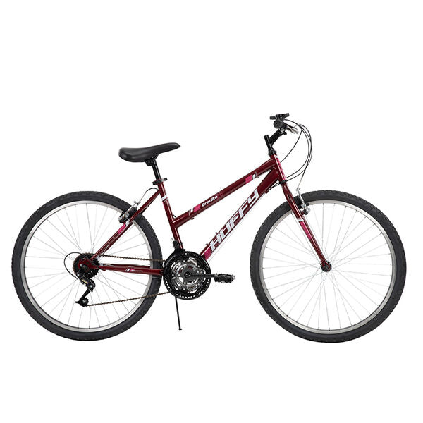 Bicicleta de montaña Huffy Granite de 26" con palanca de cambios para el pulgar, color rojo