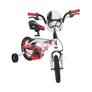 Bicicleta infantil Huffy Star Wars Stormtrooper de 12" - Blanca