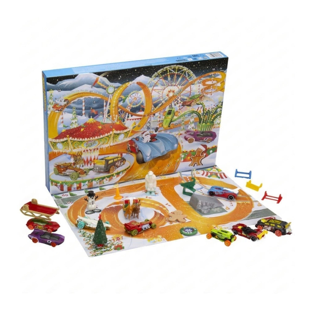 Calendario de adviento de Hot Wheels 2023