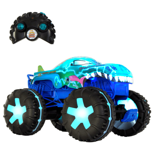 Vehículo de control remoto MEGA-Wrex Alive de Hot Wheels Monster Trucks a escala 1:15