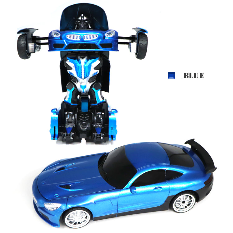 Robot transformable con control remoto - Azul