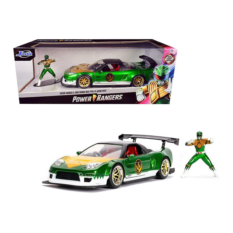 Jada Toys Power Rangers Honda NSX Type-R with Green Ranger