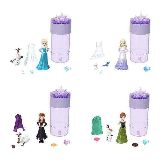 Surtido de muñecas pequeñas Disney Frozen Snow Color Reveal