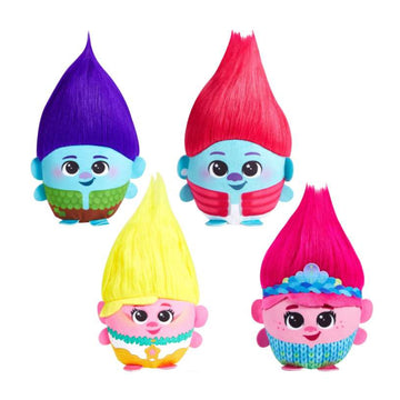 Peluche Hairmony Mixers de 6" con sonido de Trolls Band Together (surtido)