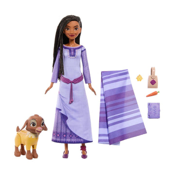 Muñeca de moda Disney Wish Asha de Rosas Adventure Pack