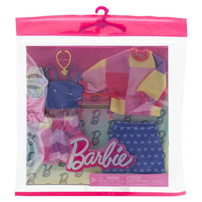 Ropa y accesorios de moda de Barbie (paquete de 2)