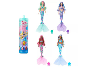 Barbie 12.7" Color Reveal Mermaid Series Doll & Accessories